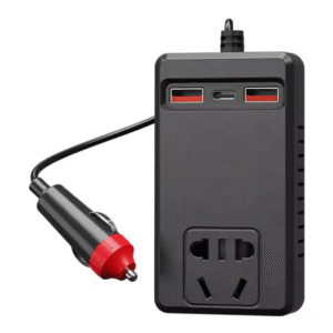 C12 - محول طاقة ذكي للسيارة مع منافذ USB